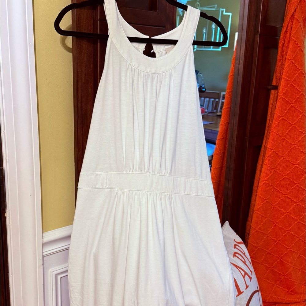 LOFT White Sleeveless Dress